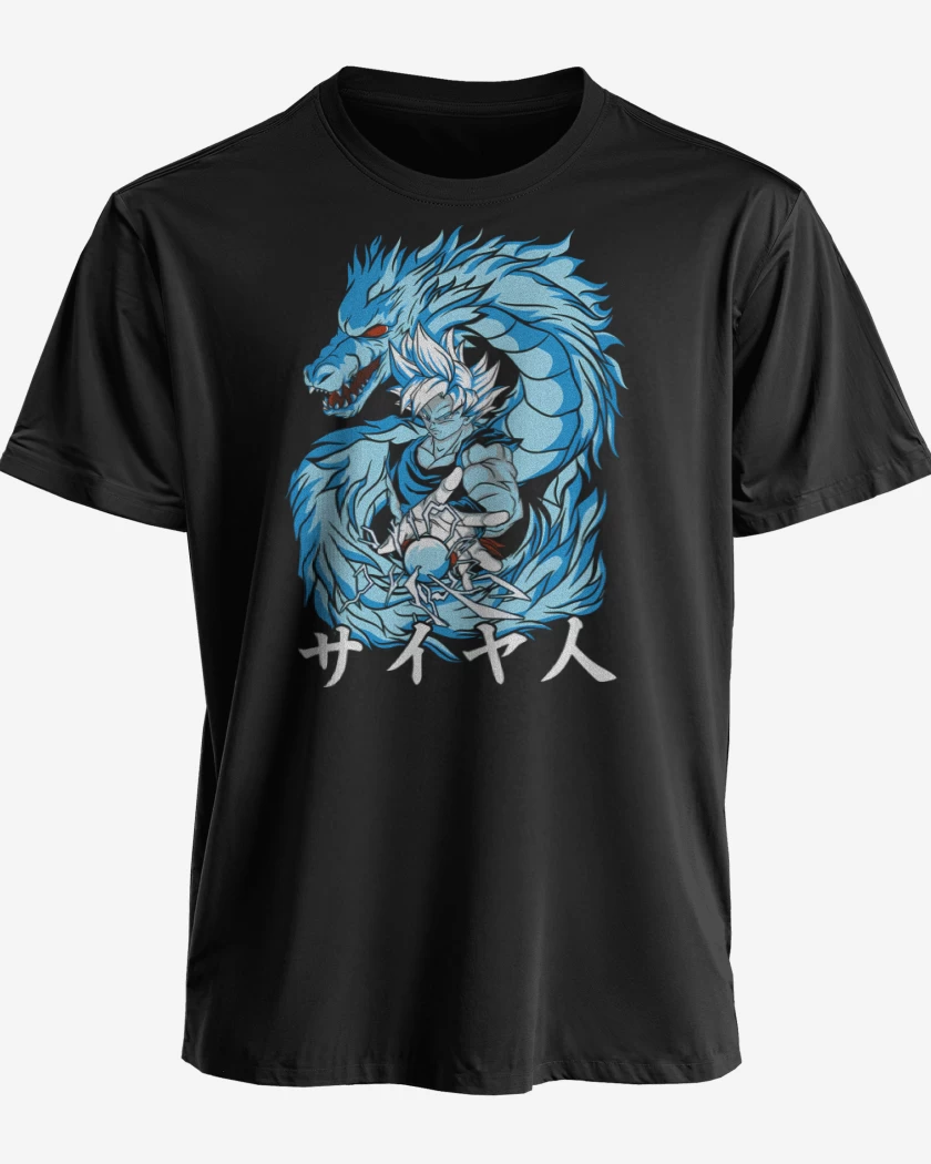 Polera premium Negro de Dragon Instinto