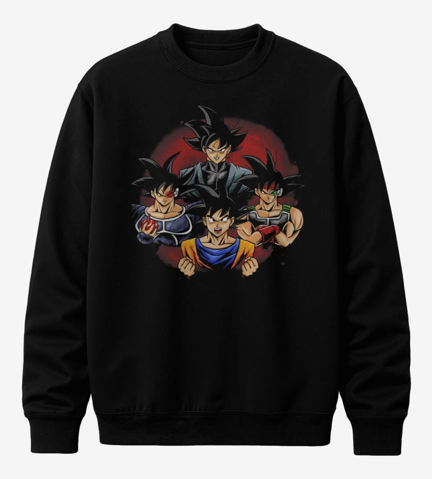 Poleron polo Negro de Bohemian Gokus