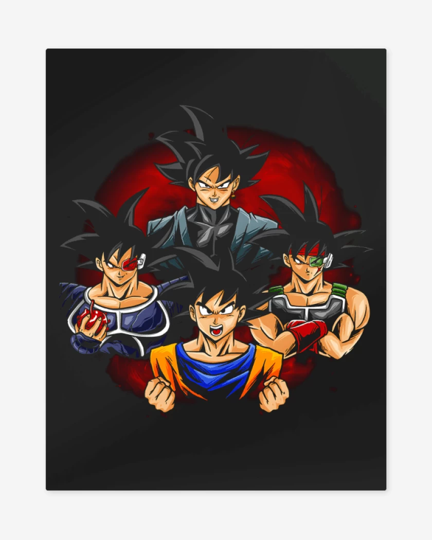 Print metalico Bohemian Gokus