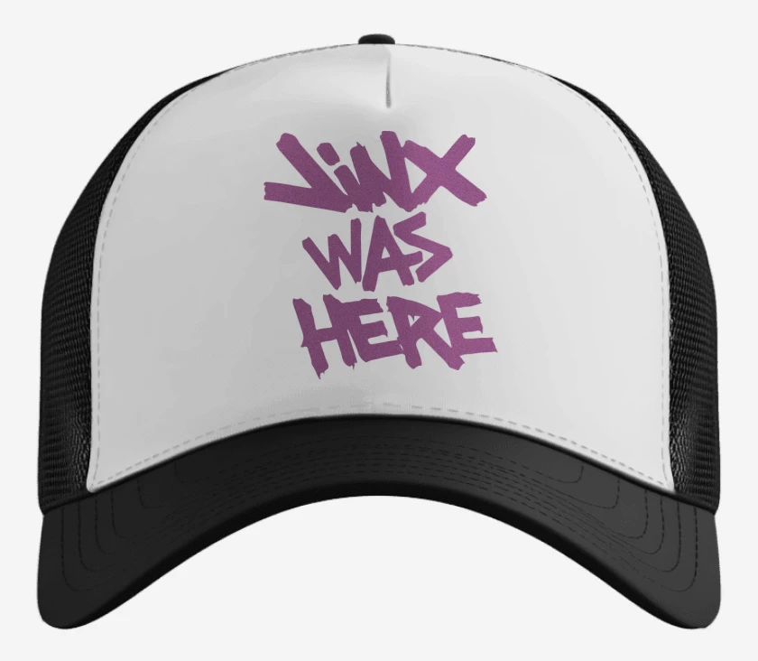 Gorro Blanco de Jinx was