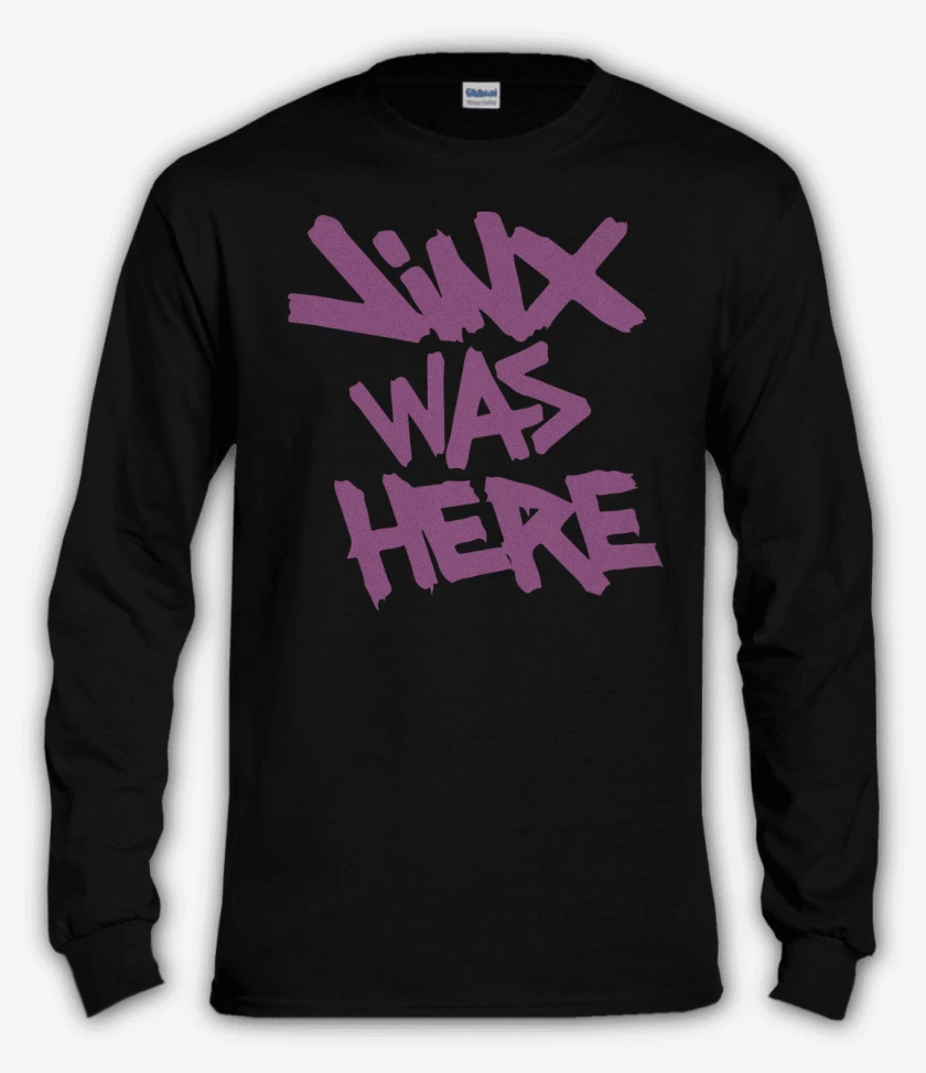 Polera manga larga Negro de Jinx was