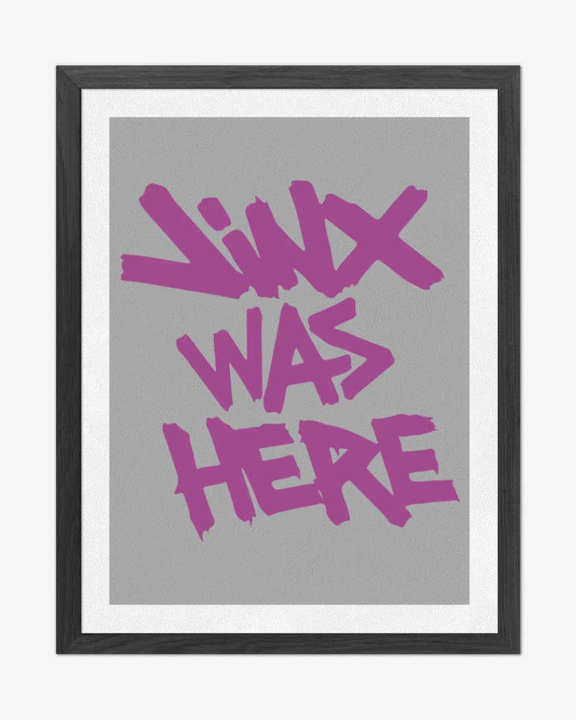Cuadro decorativo Gris Melange de Jinx was