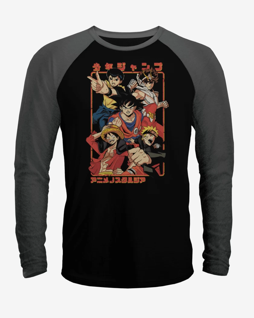 Polera Raglan Shonen Team