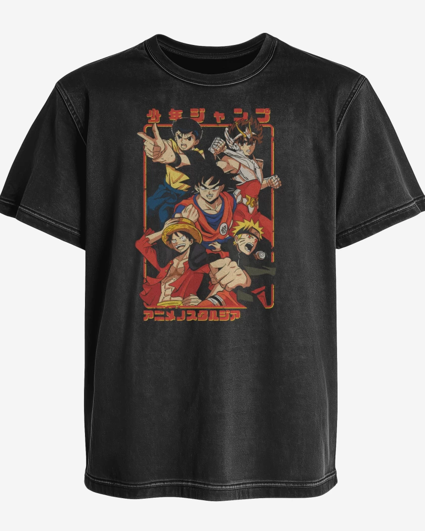Polera desgastada Shonen Team