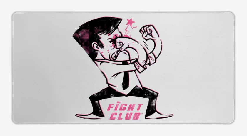 Mouse pad Gamer Blanco de El Club