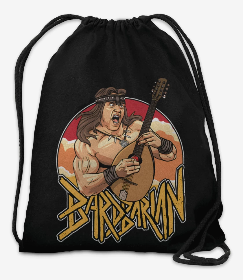 Mochila Negro de Barbarian