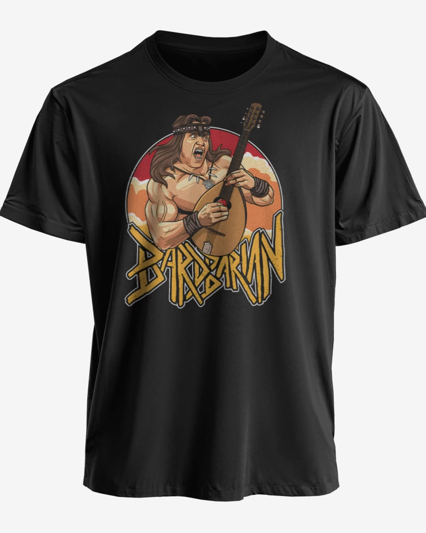 Polera premium Negro de Barbarian