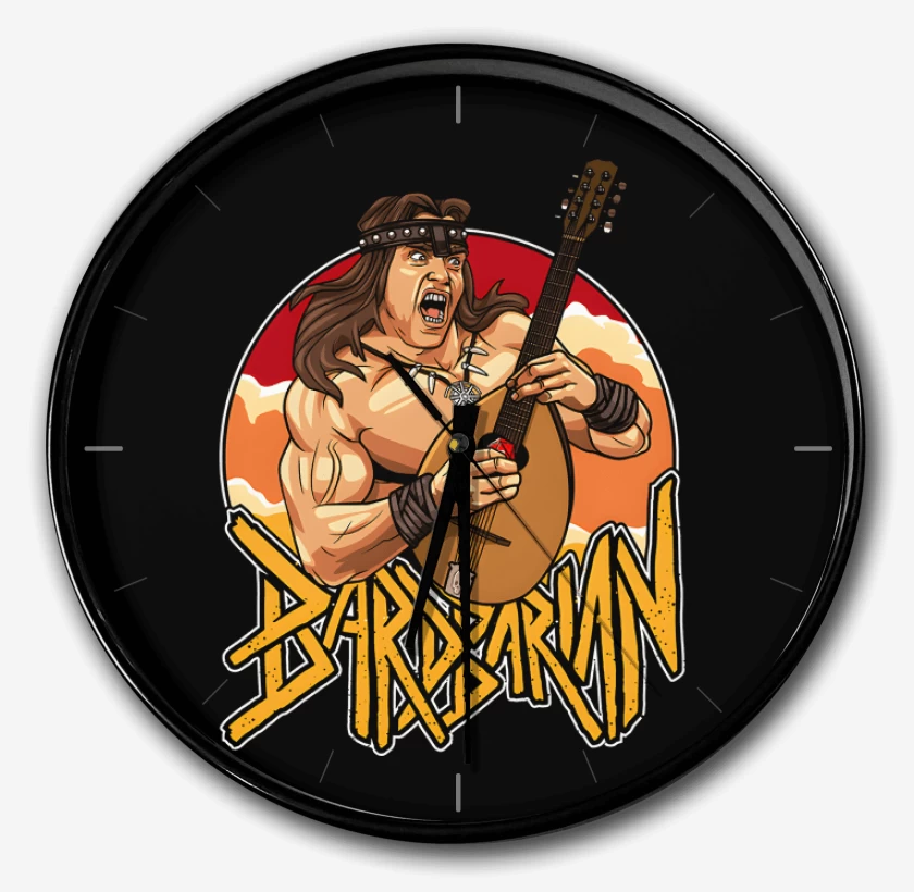Reloj Negro de Barbarian