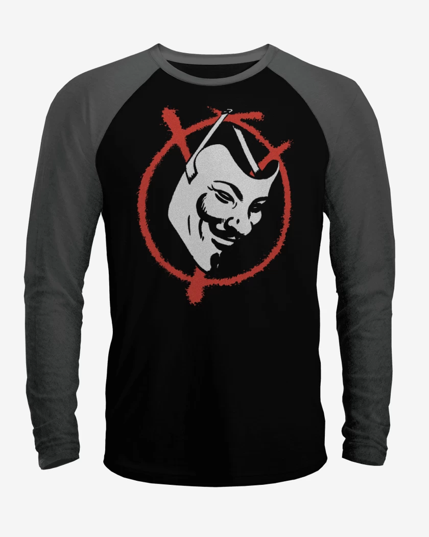 Polera Raglan Máscara de la Venganza