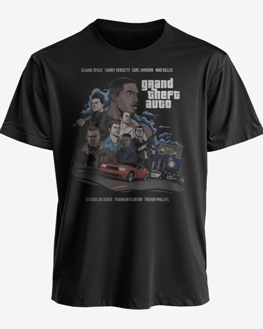 Polera Grand Theft Auto