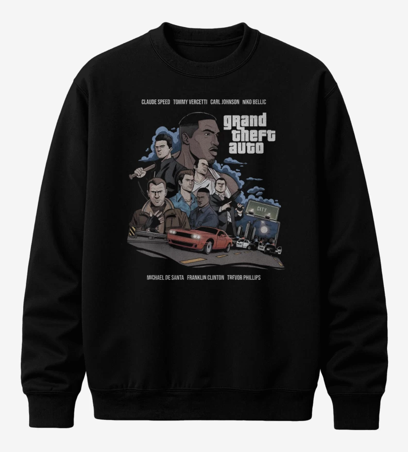Poleron polo Grand Theft Auto