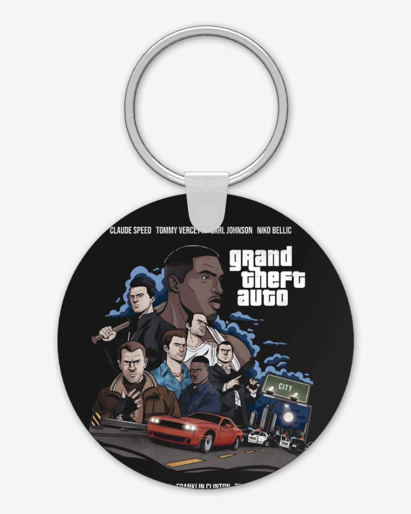 Llavero Grand Theft Auto