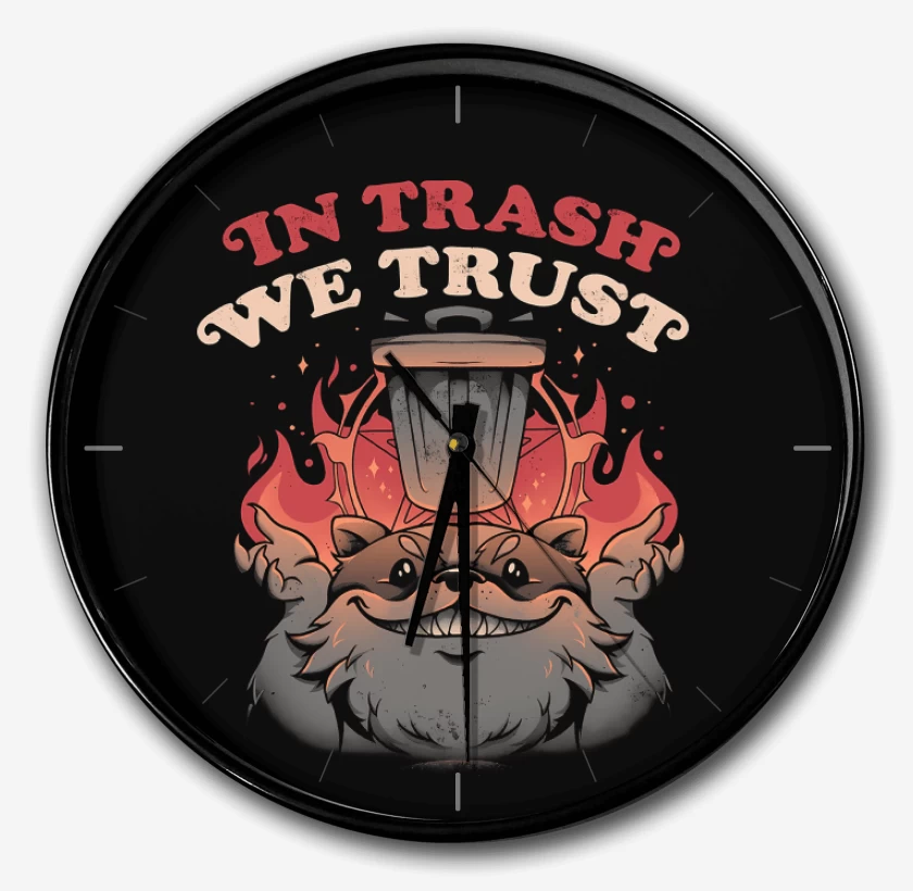 Reloj Negro de In Trash We Trust