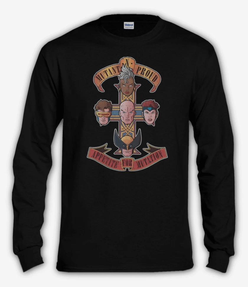 Polera manga larga Appetite for Mutation