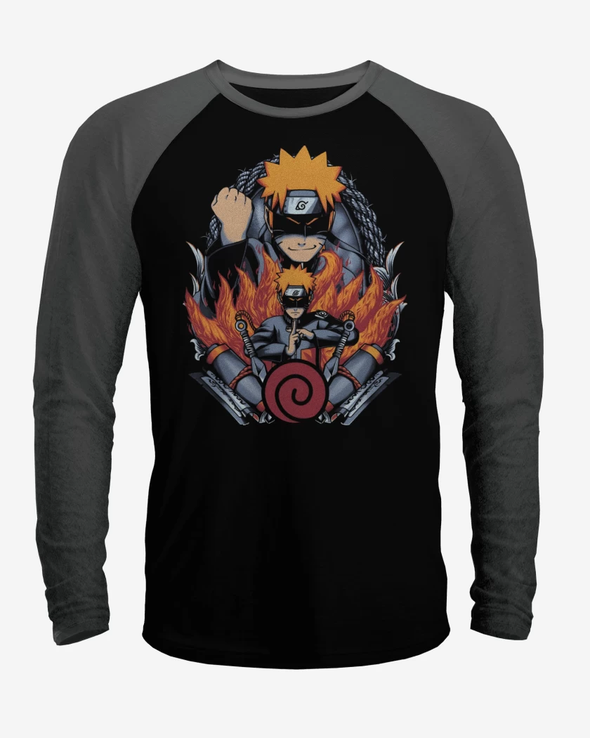 Polera Raglan Naruto Uzumaki