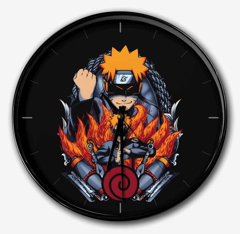 Reloj Negro de Naruto Uzumaki