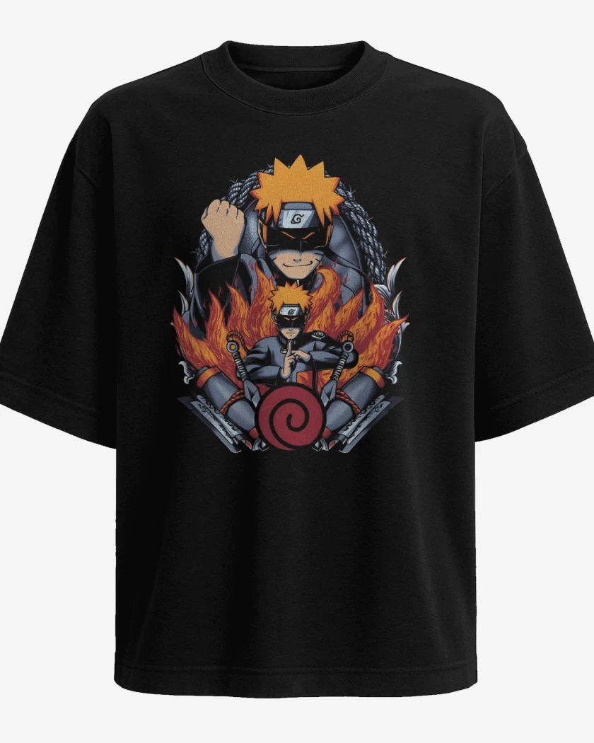 Polera Oversize Naruto Uzumaki