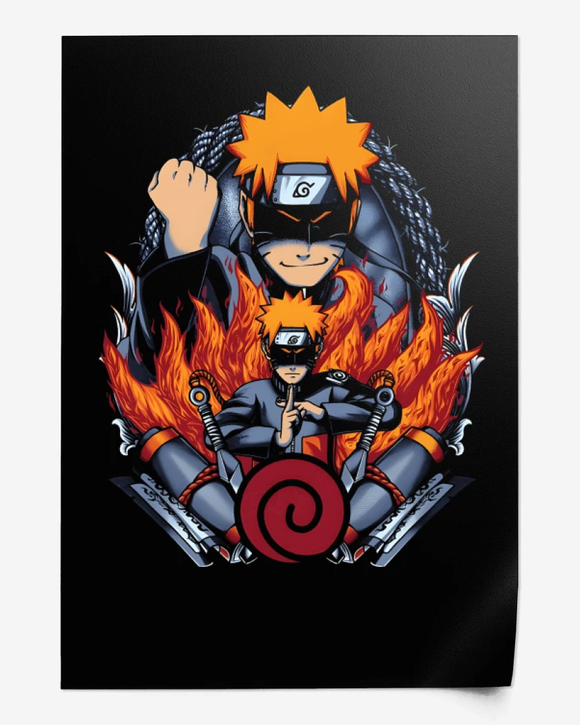 Print Naruto Uzumaki