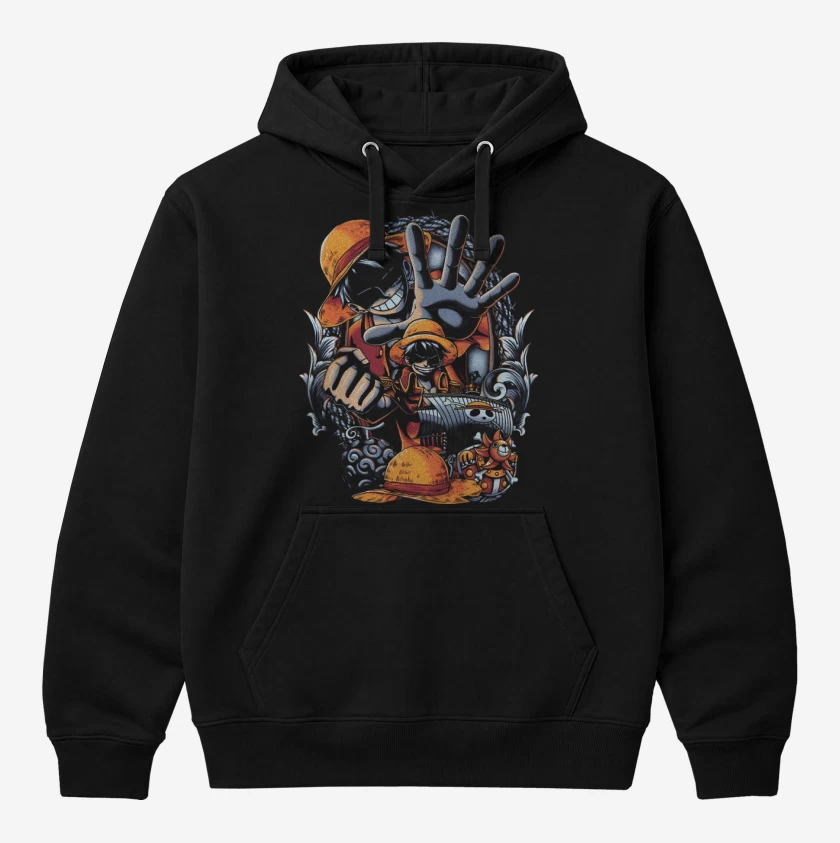 Polerón Canguro Monkey D Luffy