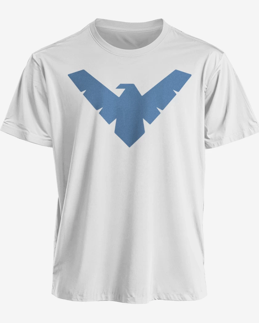 Polera premium Blanco de Nightwing