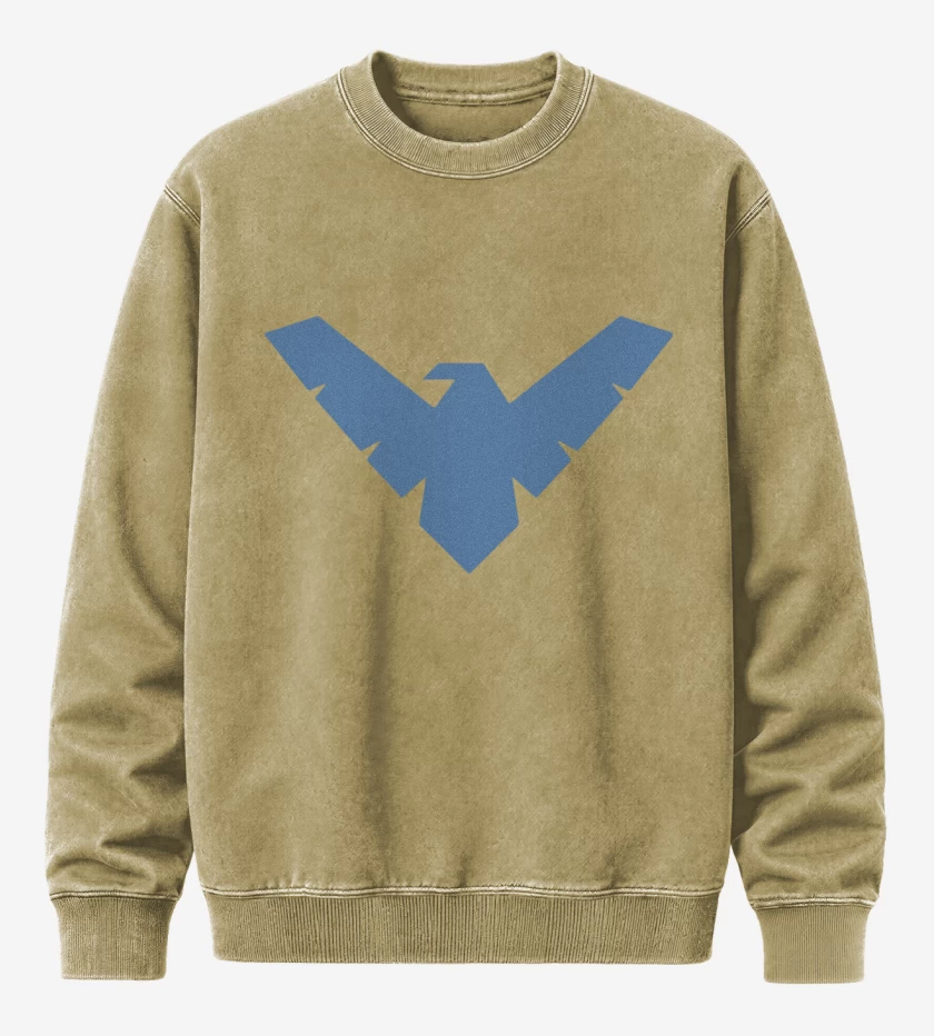 Poleron Polo Acid Wash Beige de Nightwing