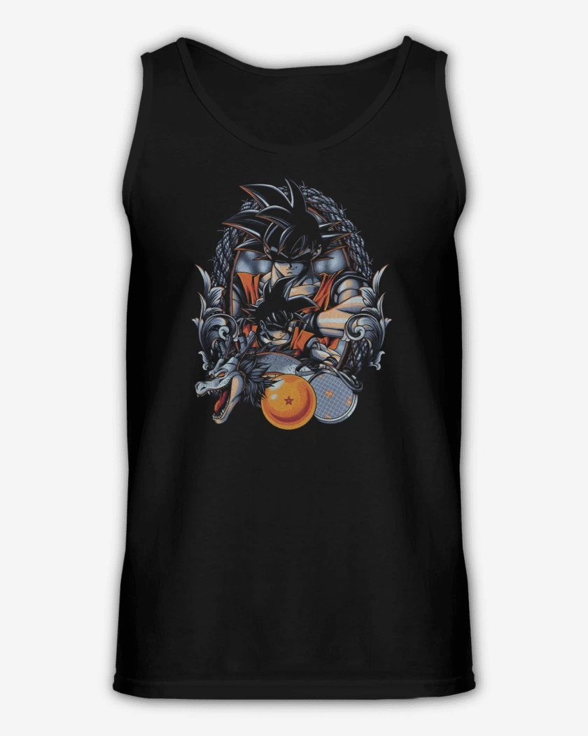 Sudadera Negro de Kakaroto Goku