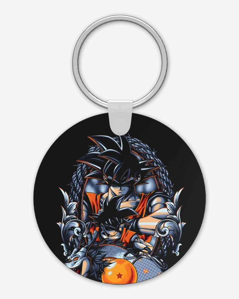 Llavero Negro de Kakaroto Goku