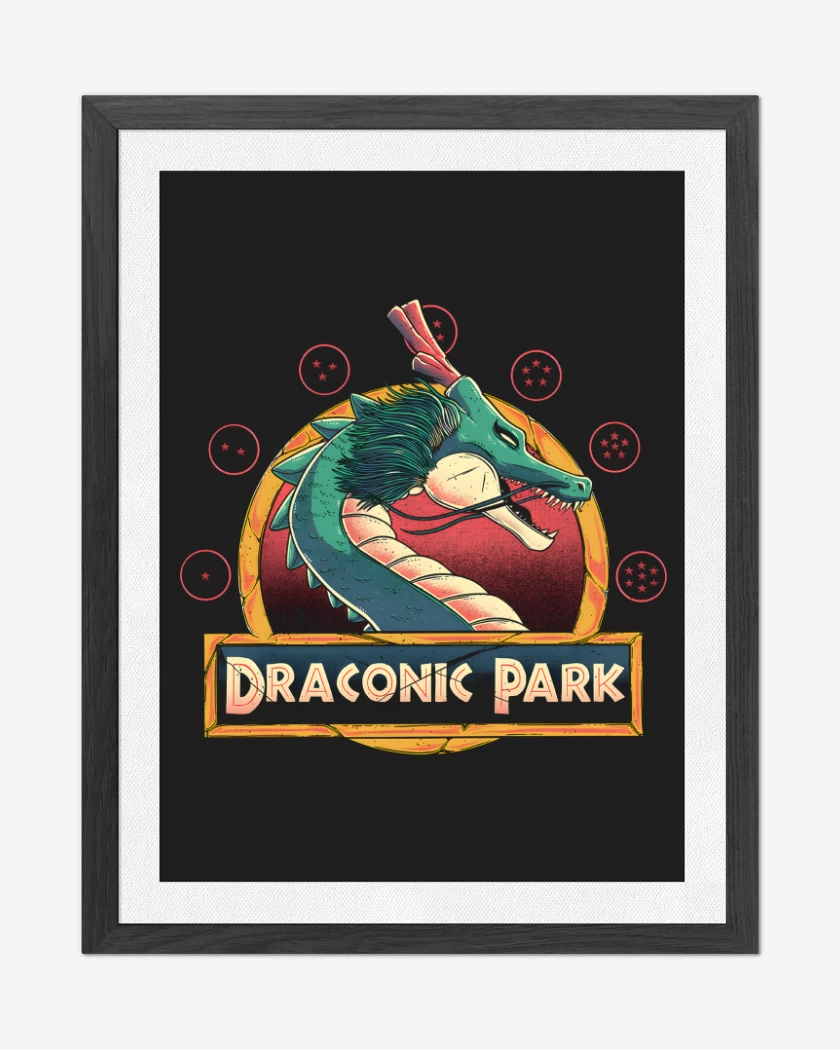 Cuadro decorativo Draconic Park