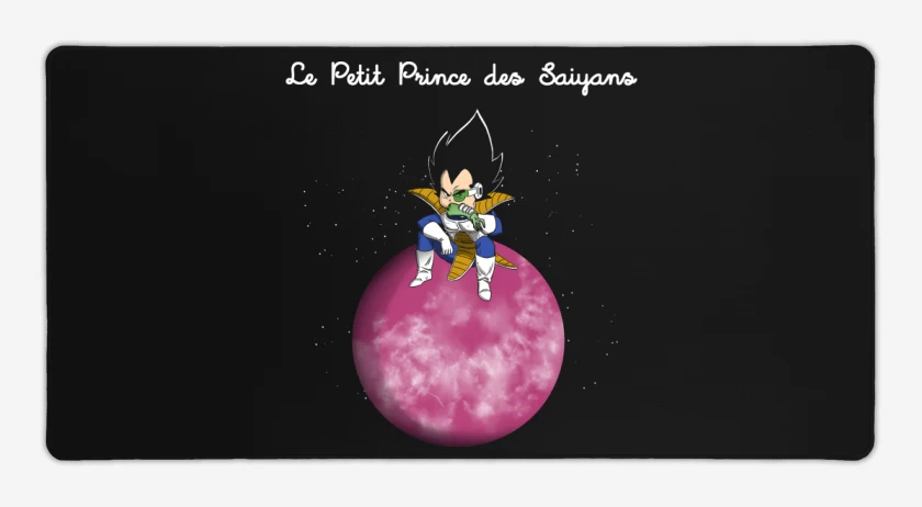 Mouse pad Gamer El Principito Saiyajin