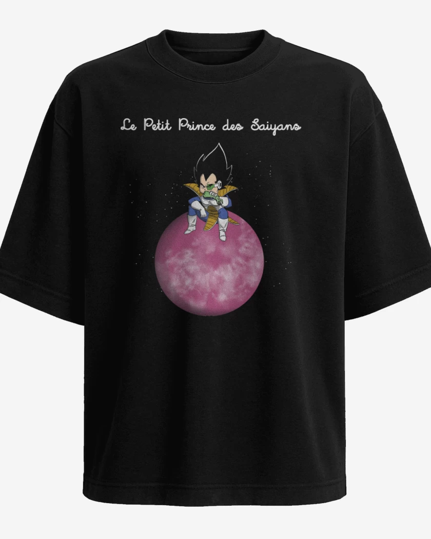 Polera Oversize El Principito Saiyajin