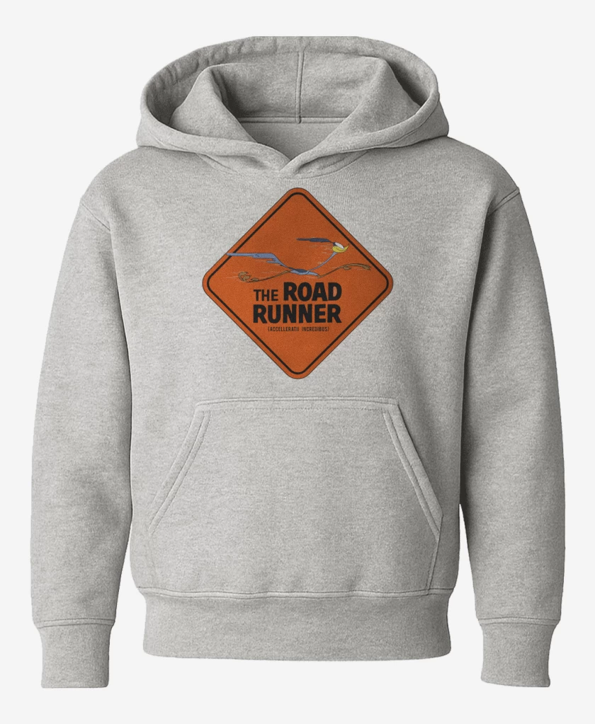 Poleron de niño Gris Melange de The Road Runner