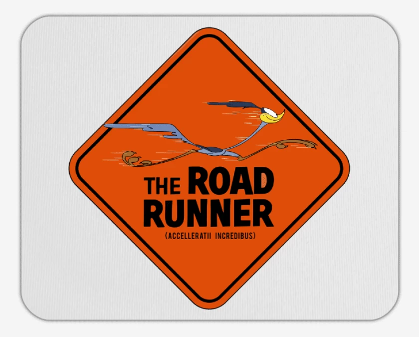 Mousepad Blanco de The Road Runner