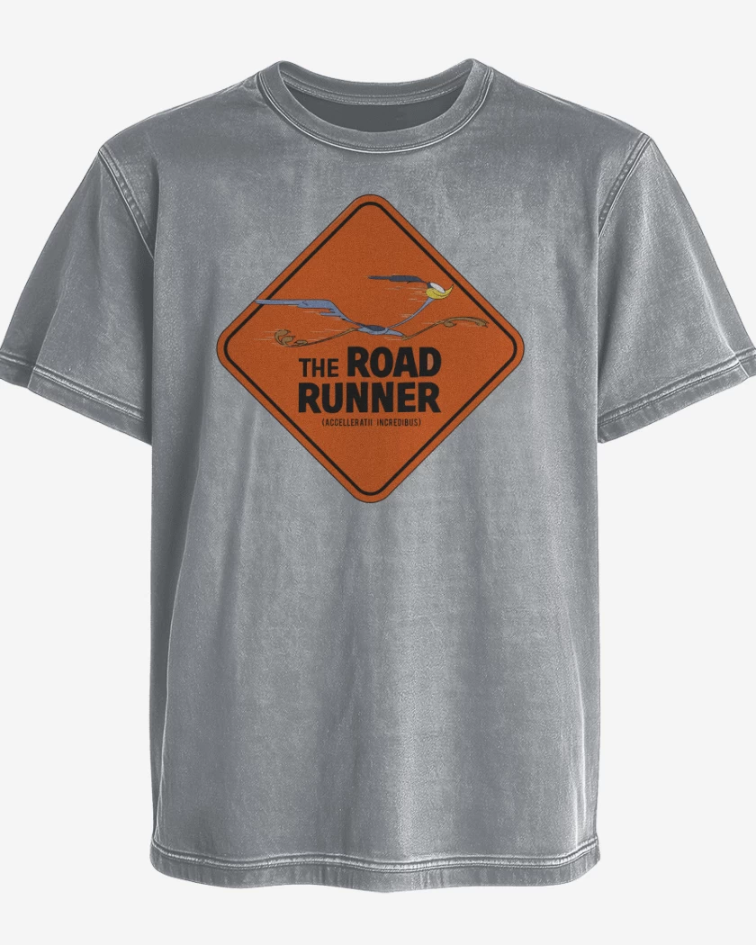 Polera desgastada The Road Runner