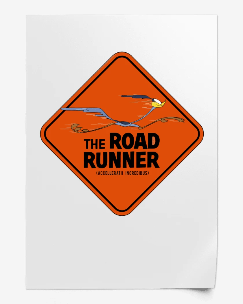 Print The Road Runner
