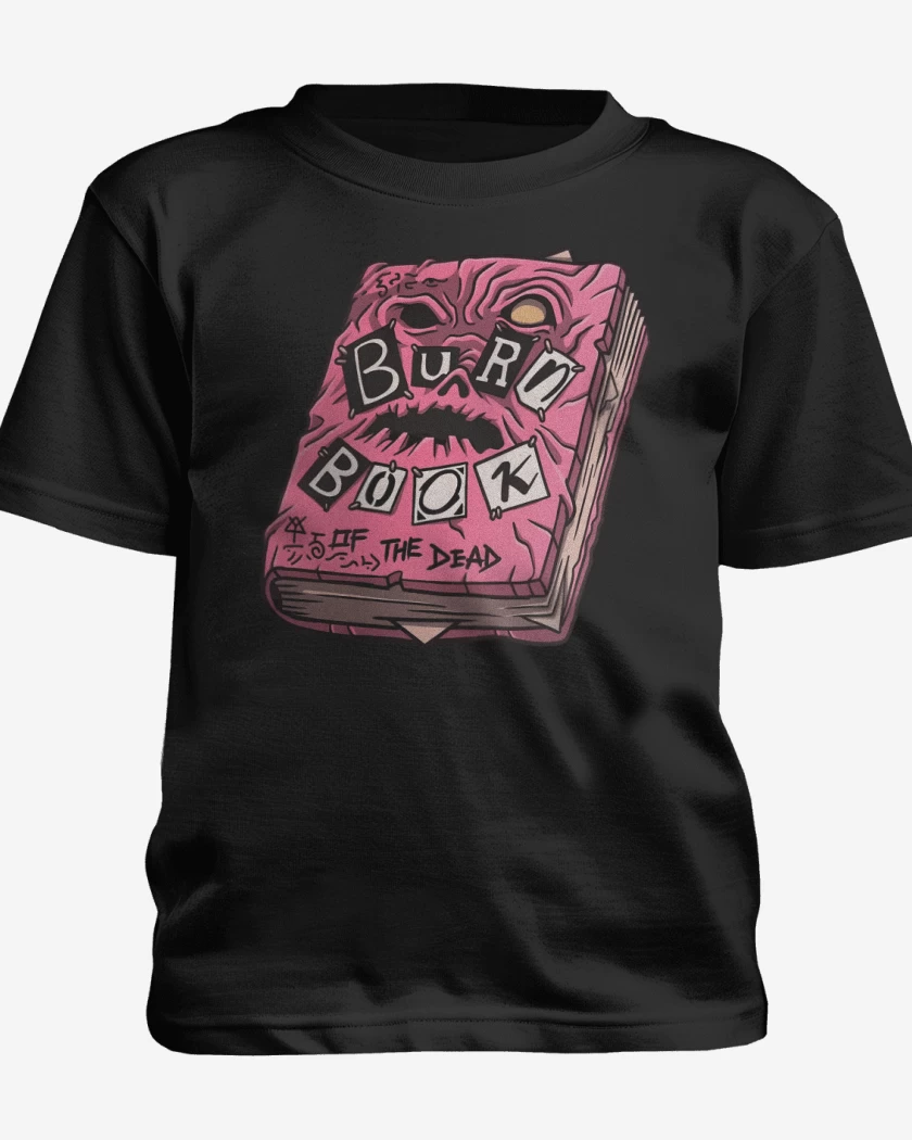 Polera de niño Negro de Quema este Libro