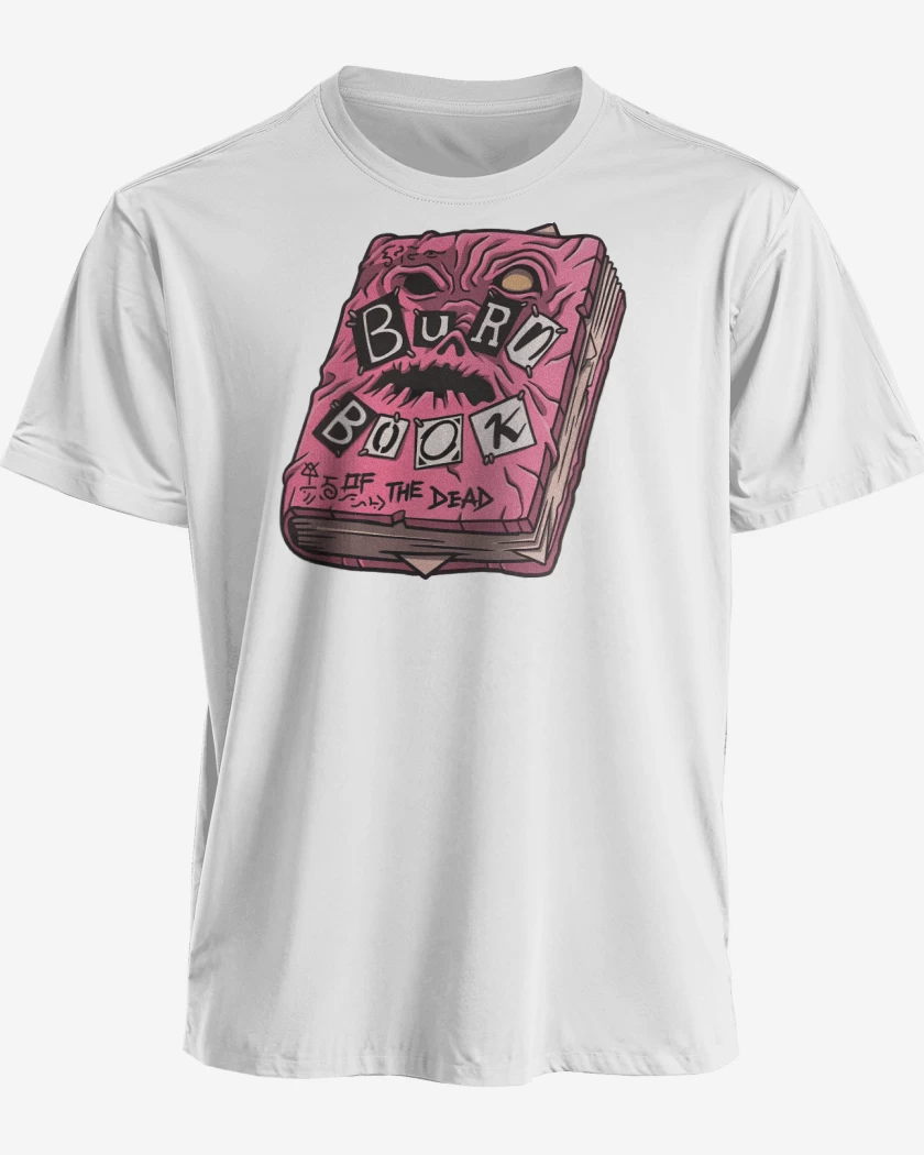 Polera premium Blanco de Quema este Libro
