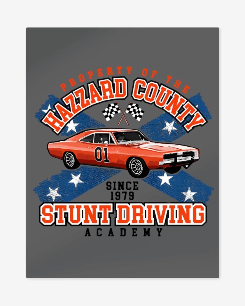 Print metalico The Dukes of Hazzard