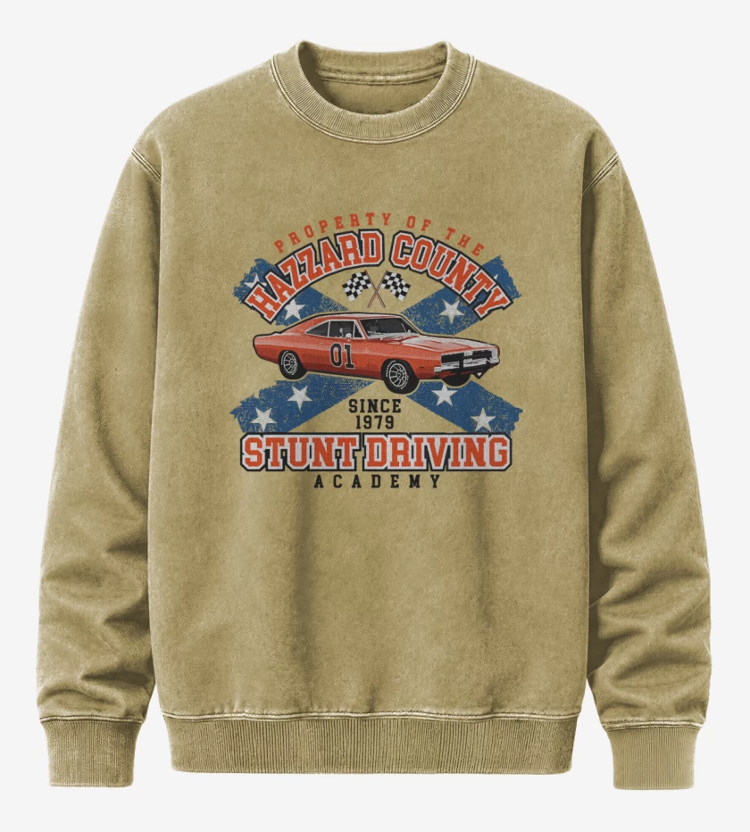 Poleron Polo Acid Wash Beige de The Dukes of Hazzard