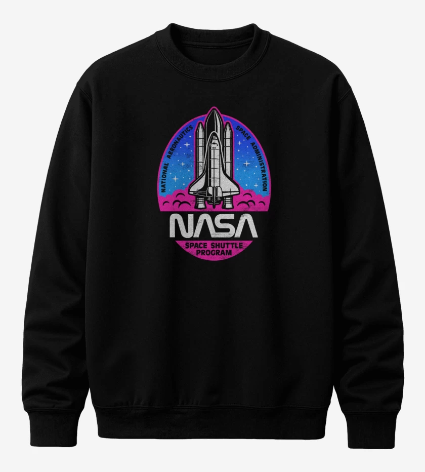 Poleron polo Negro de Space shuttle program