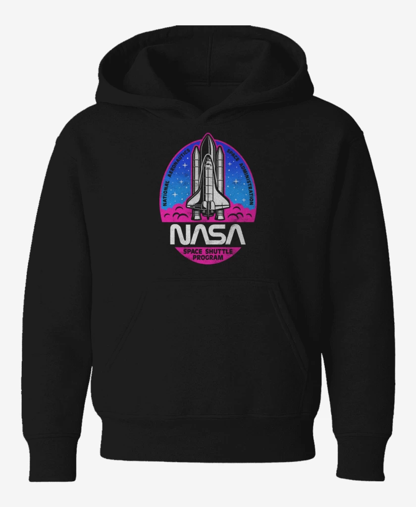 Poleron de niño Negro de Space shuttle program