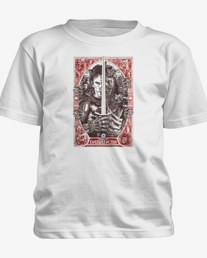 Polera de niño Blanco de Army of Darkness