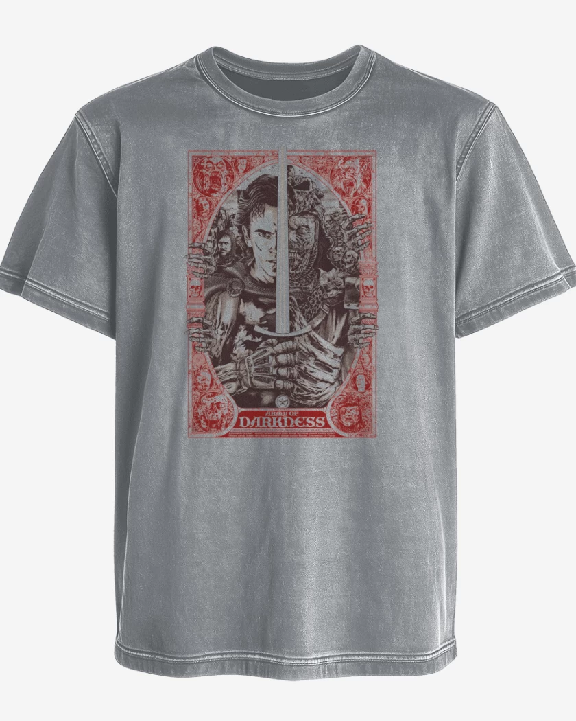 Polera desgastada Army of Darkness
