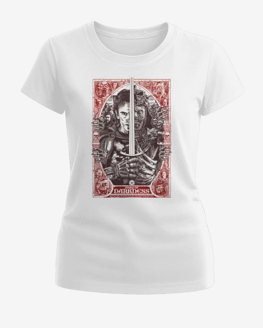 Polera de Mujer Blanco de Army of Darkness