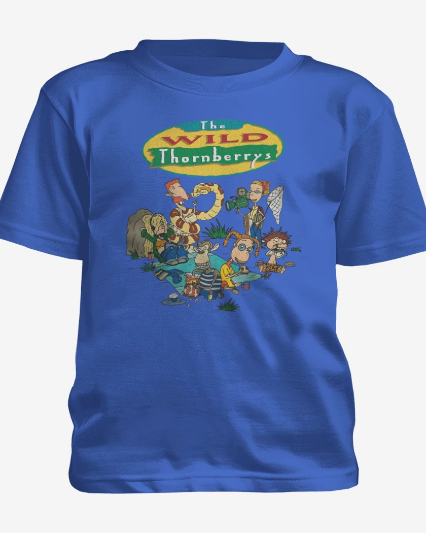 Polera de niño Azul Rey de Los Thornberrys