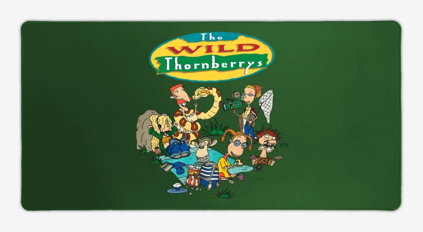 Mouse pad Gamer Verde jade de Los Thornberrys