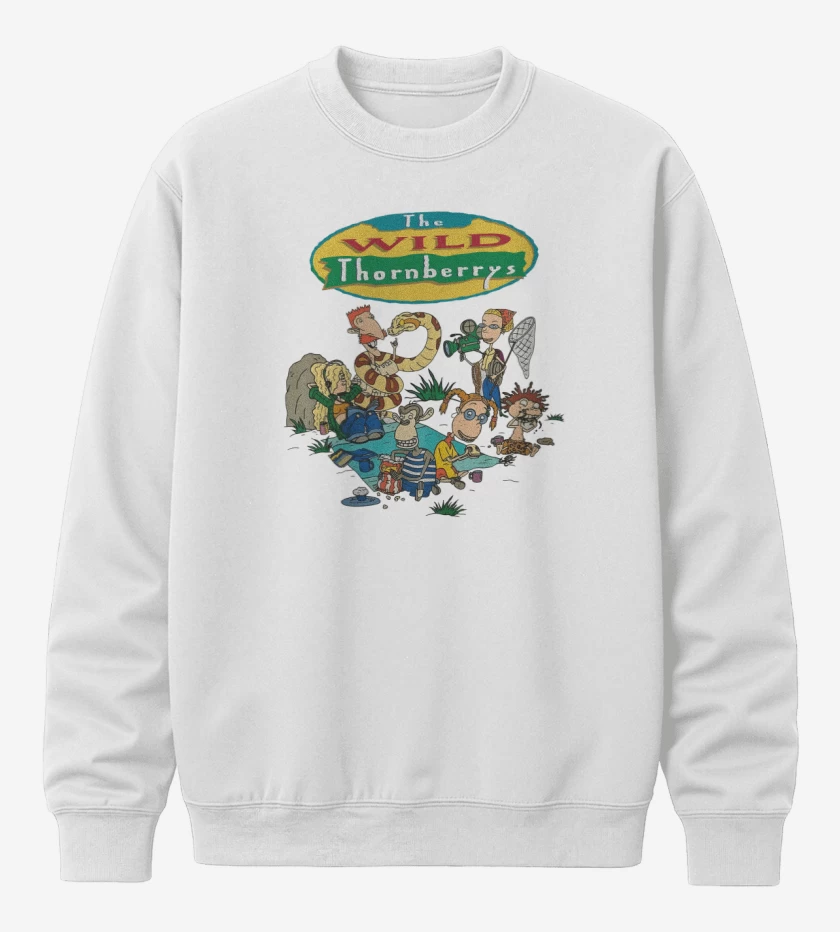 Poleron polo Blanco de Los Thornberrys