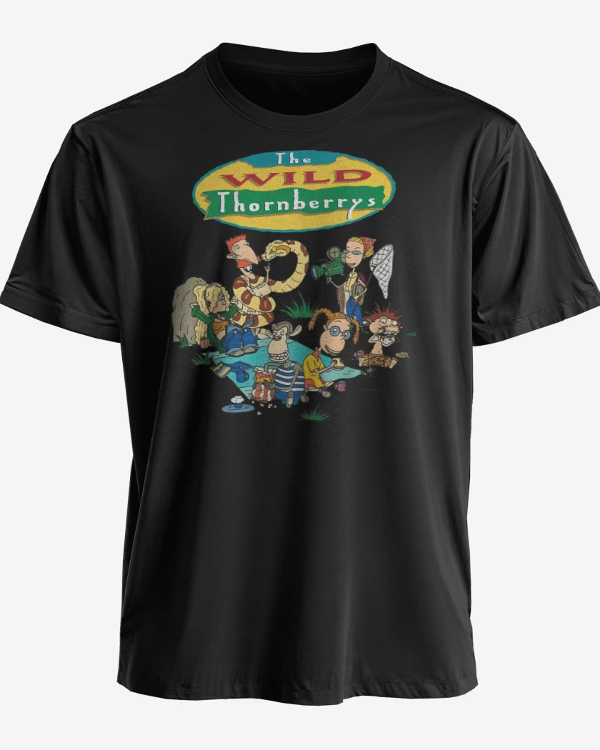 Polera premium Negro de Los Thornberrys
