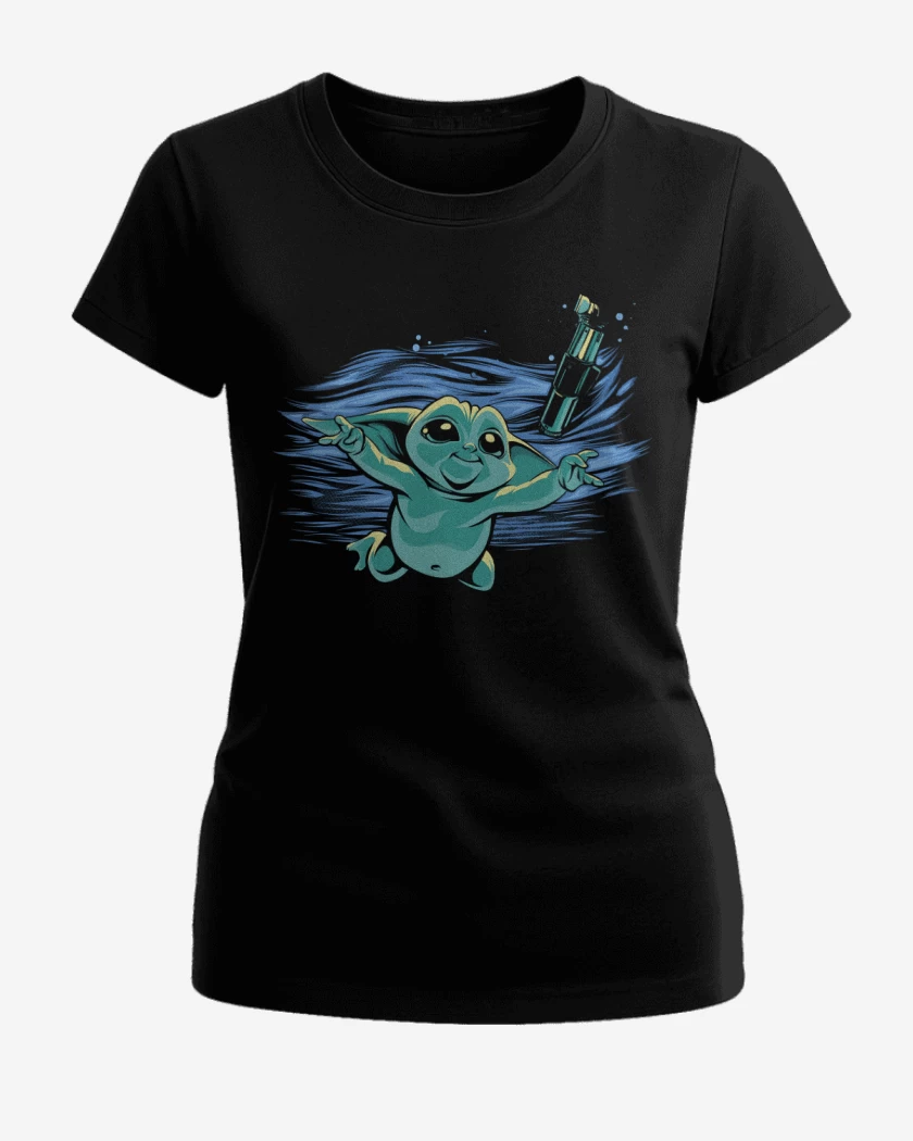 Polera de Mujer Negro de Grogumind