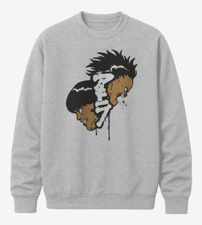 Poleron polo Gris Melange de Akira