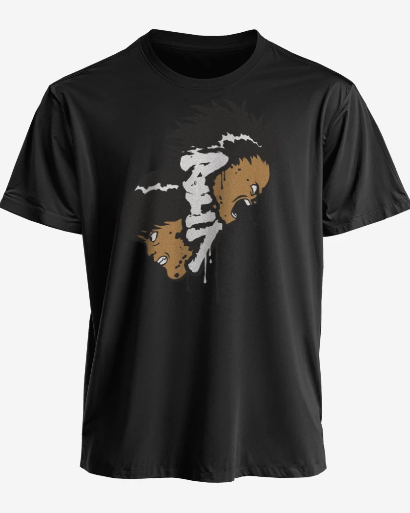 Polera premium Negro de Akira